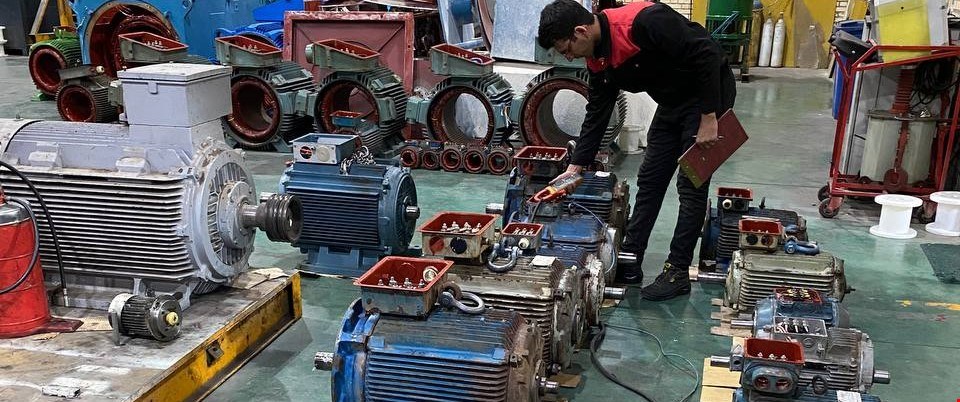 پایش تست نهایی الکتروموتور